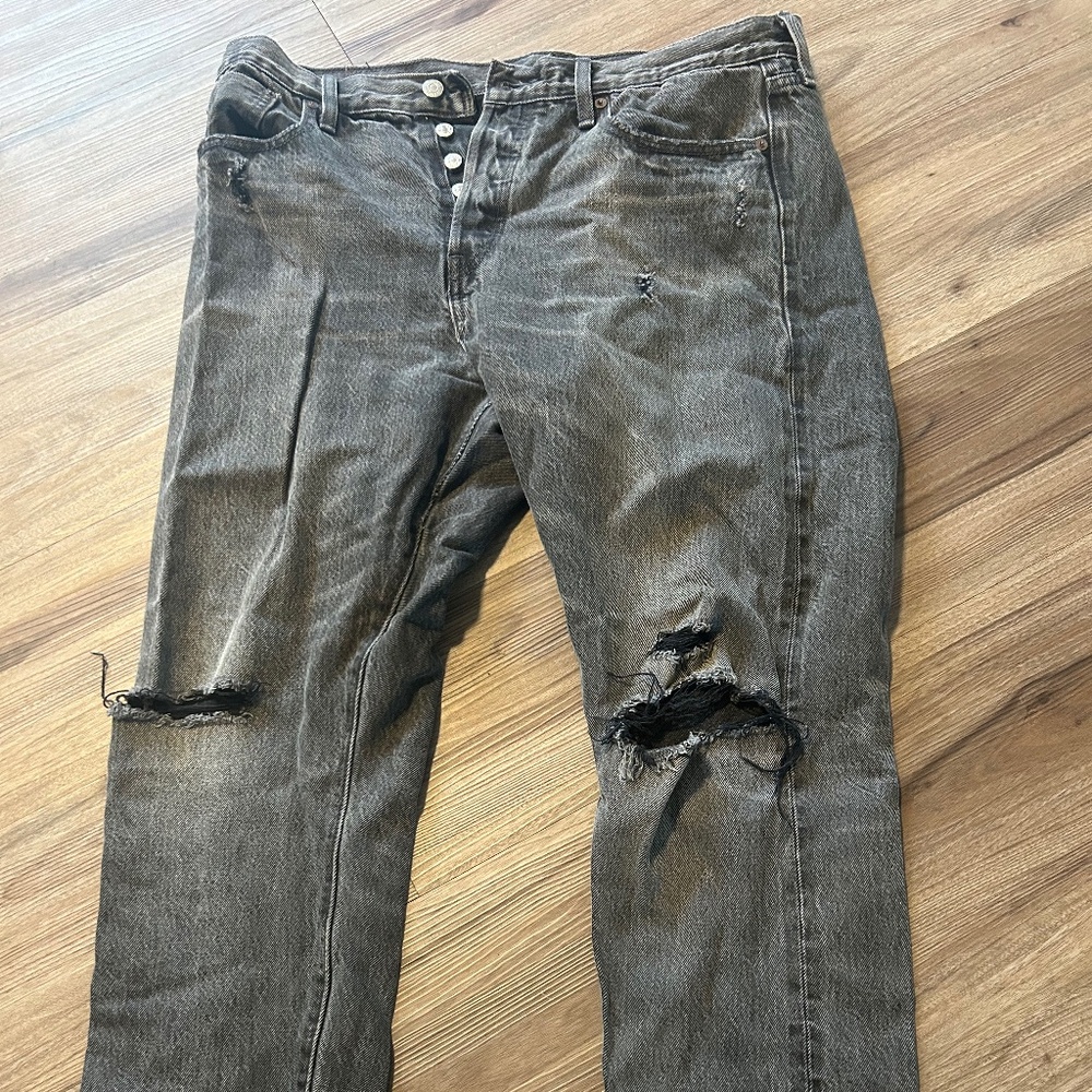 Levi’s wedge jeans